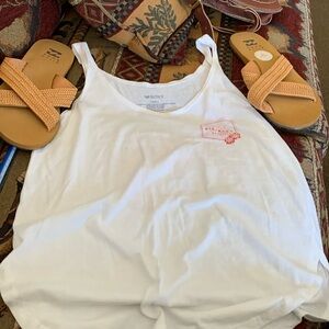 Roxy Tank Top Titus Kinimaka Kai Kane Hanalei New XS plus Billabong Sandal Sz 8